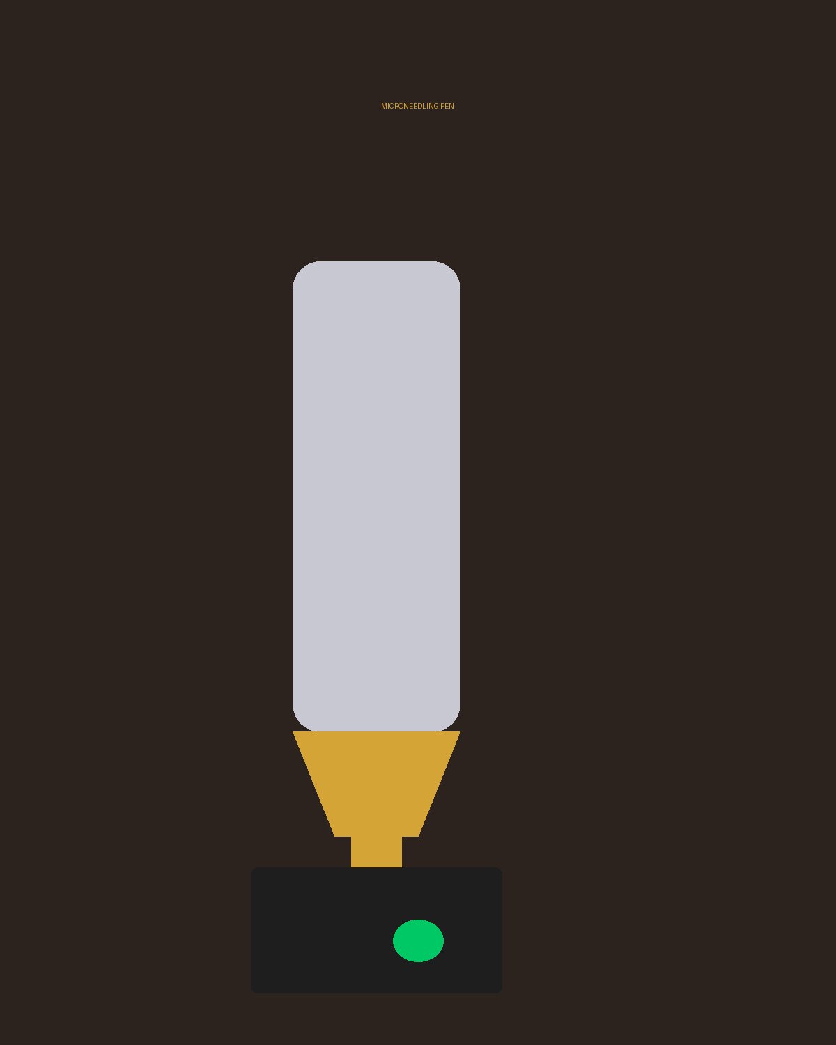 Microneedling pen device